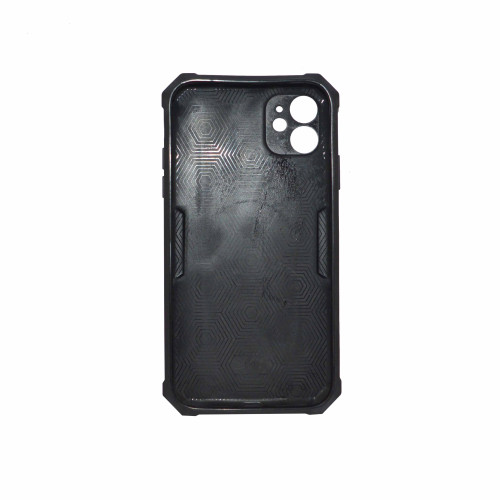 Iphone 11 Black Armor Cover Military Grade Protection Built-in Kickstand Car Holder Mobile Phone Case